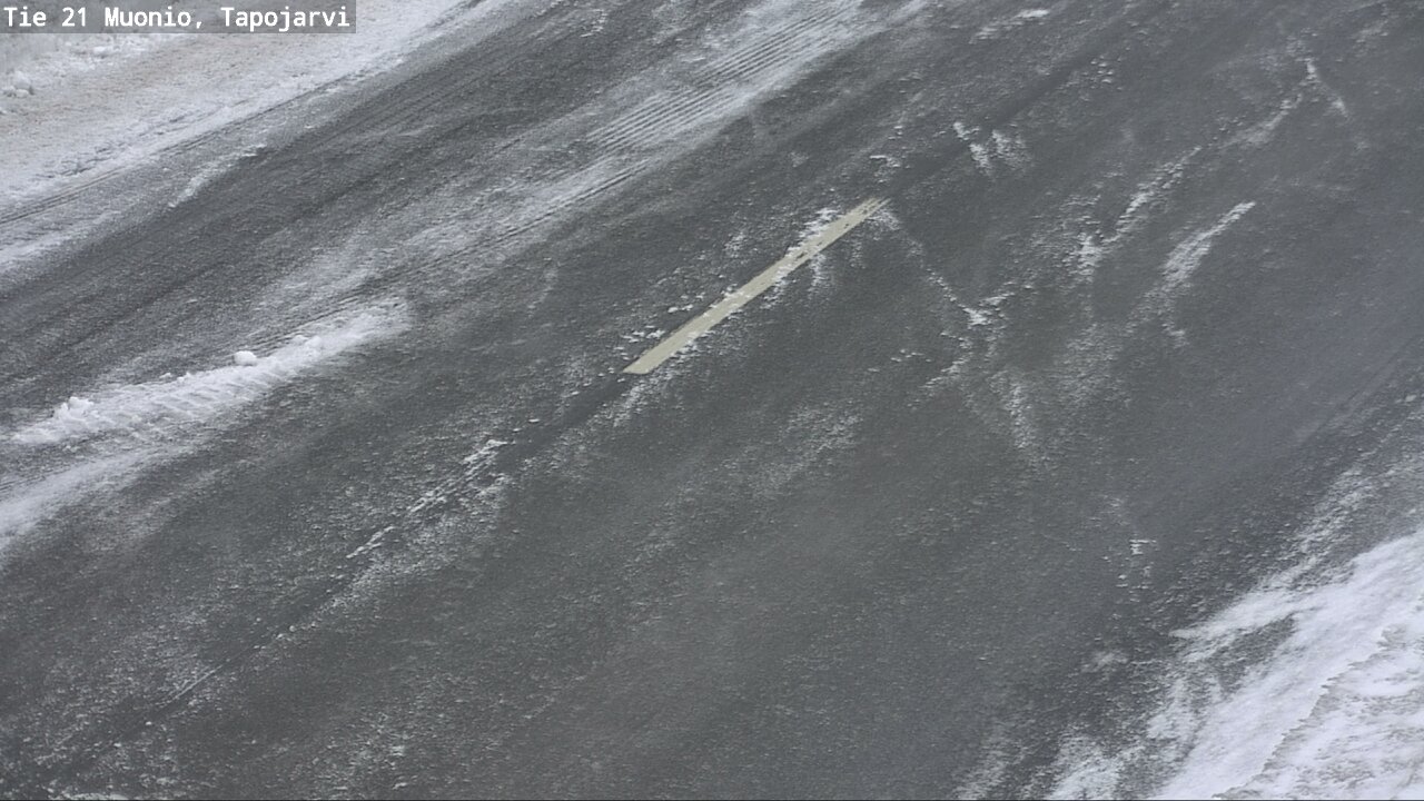 Kelikamerat Kuva Tie 21 Muonio, Tapojärvi, Muonio, Lappi