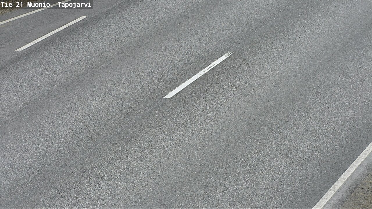 Weather Camera Image Väg 21 Muonio, Tapojärvi, Muonio, Lappi