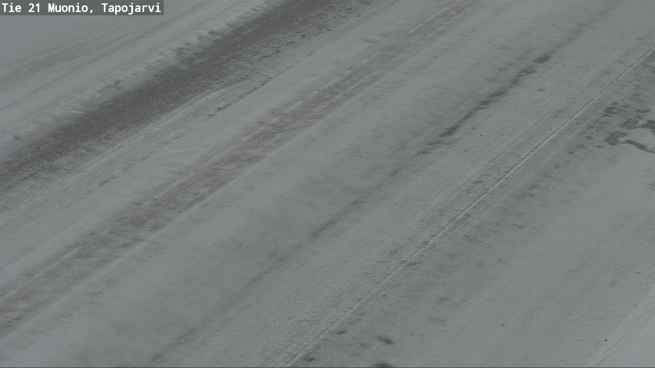 Kelikamerat Kuva Tie 21 Muonio, Tapojärvi, Muonio, Lappi