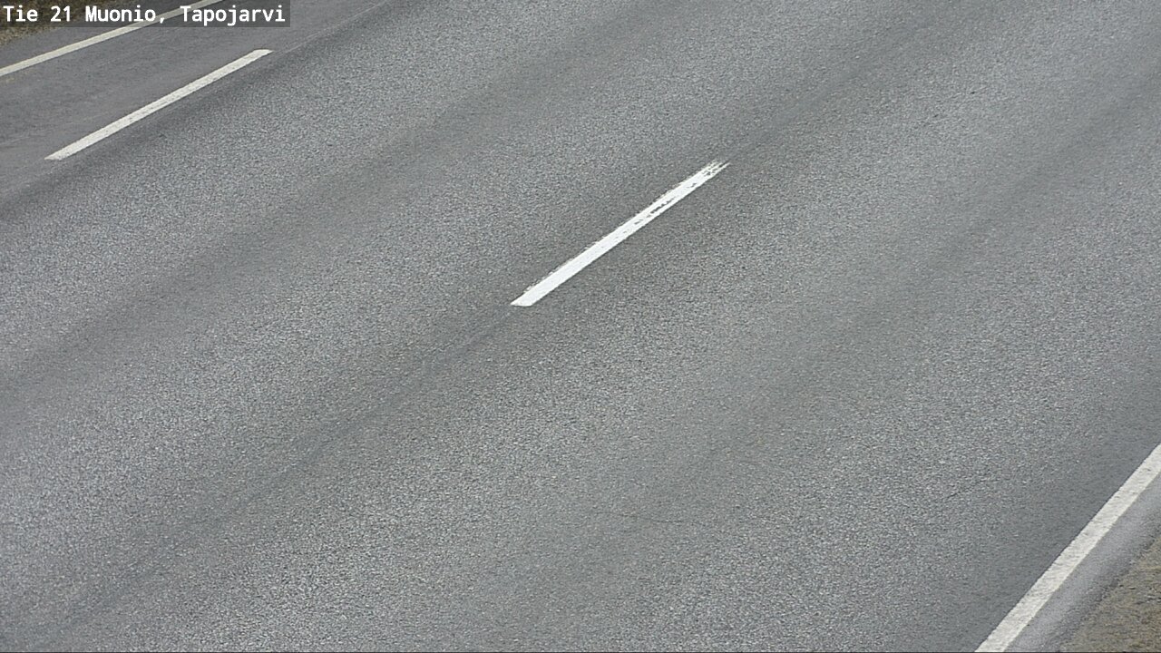 Weather Camera Image Road 21 Muonio, Tapojärvi, Muonio, Lappi