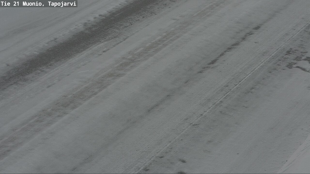 Kelikamerat Kuva Tie 21 Muonio, Tapojärvi, Muonio, Lappi