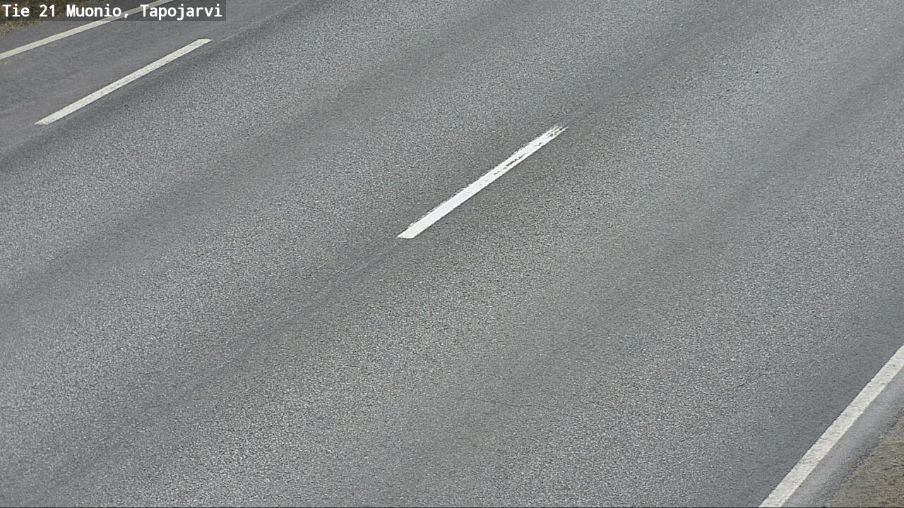 Weather Camera Image Road 21 Muonio, Tapojärvi, Muonio, Lappi