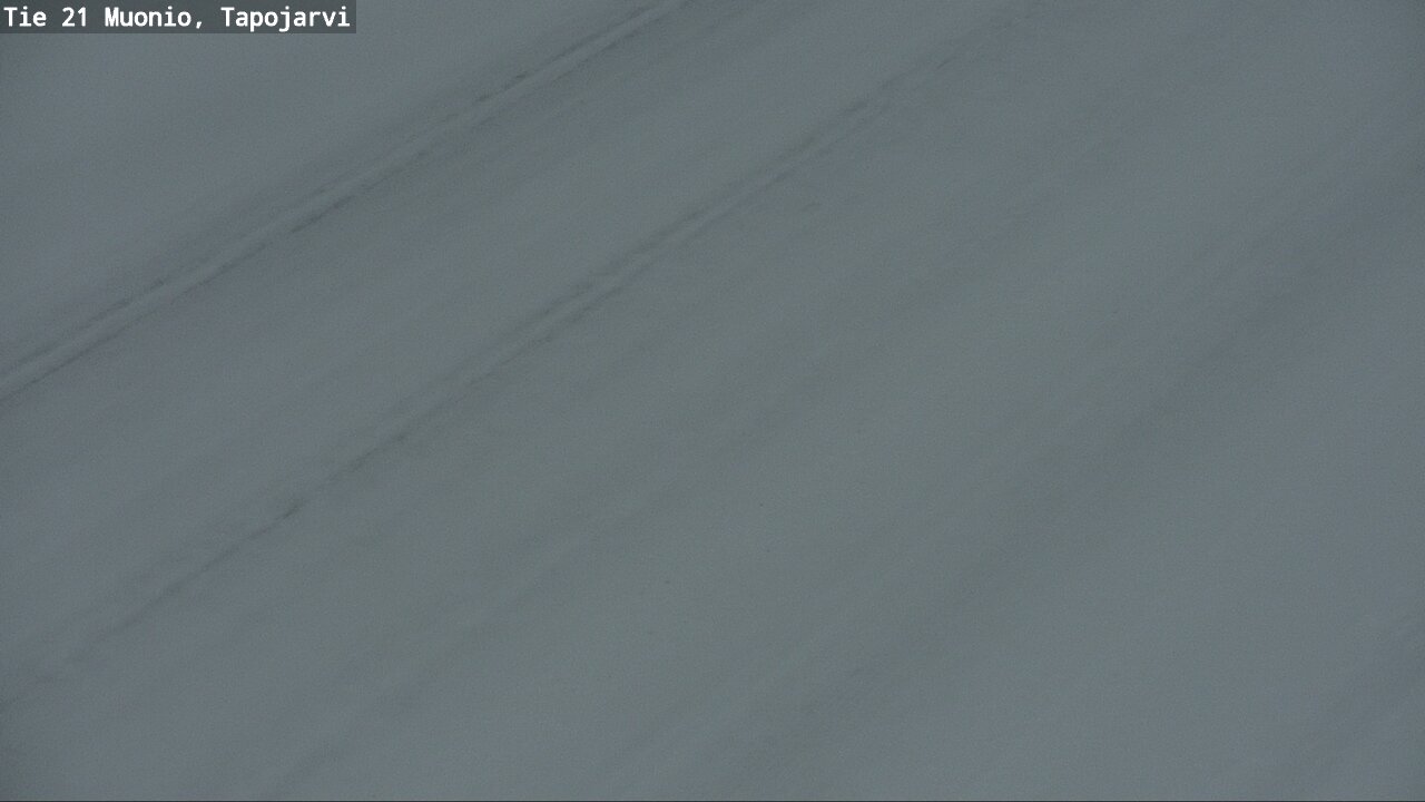 Weather Camera Image Väg 21 Muonio, Tapojärvi, Muonio, Lappi