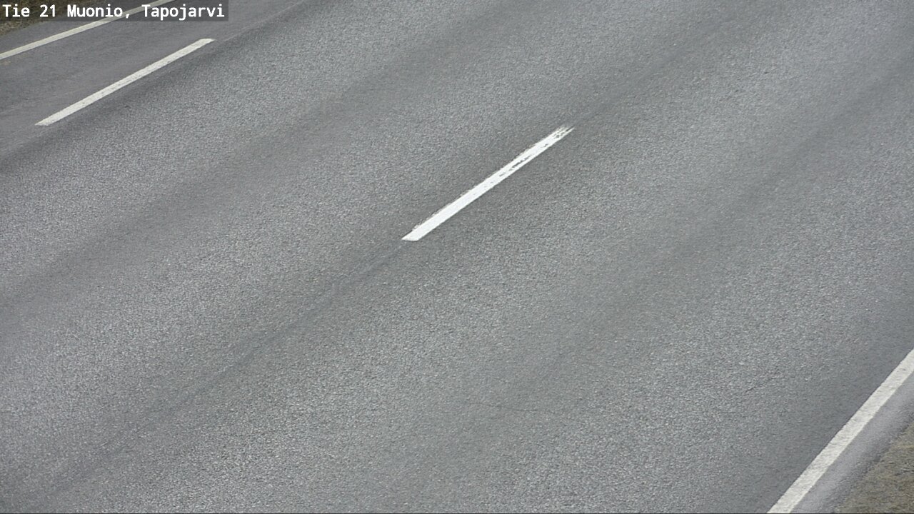 Weather Camera Image Väg 21 Muonio, Tapojärvi, Muonio, Lappi