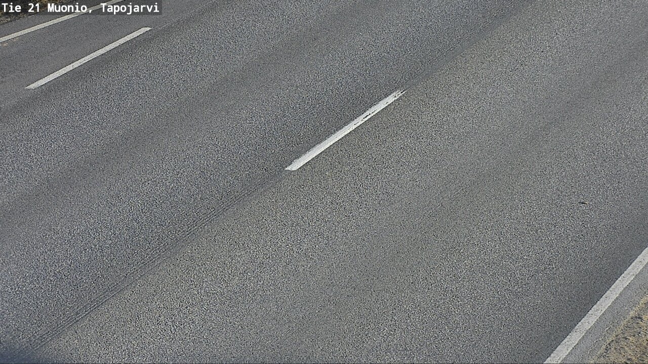 Weather Camera Image Väg 21 Muonio, Tapojärvi, Muonio, Lappi