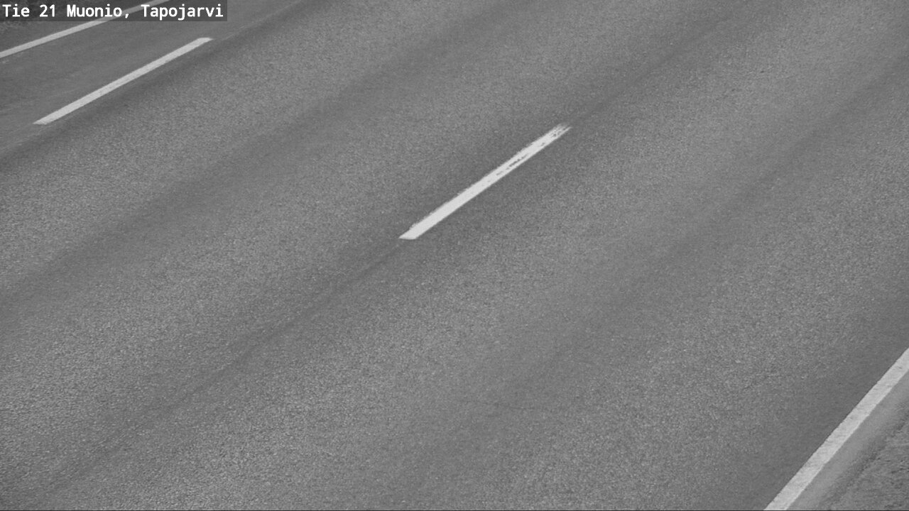 Weather Camera Image Road 21 Muonio, Tapojärvi, Muonio, Lappi