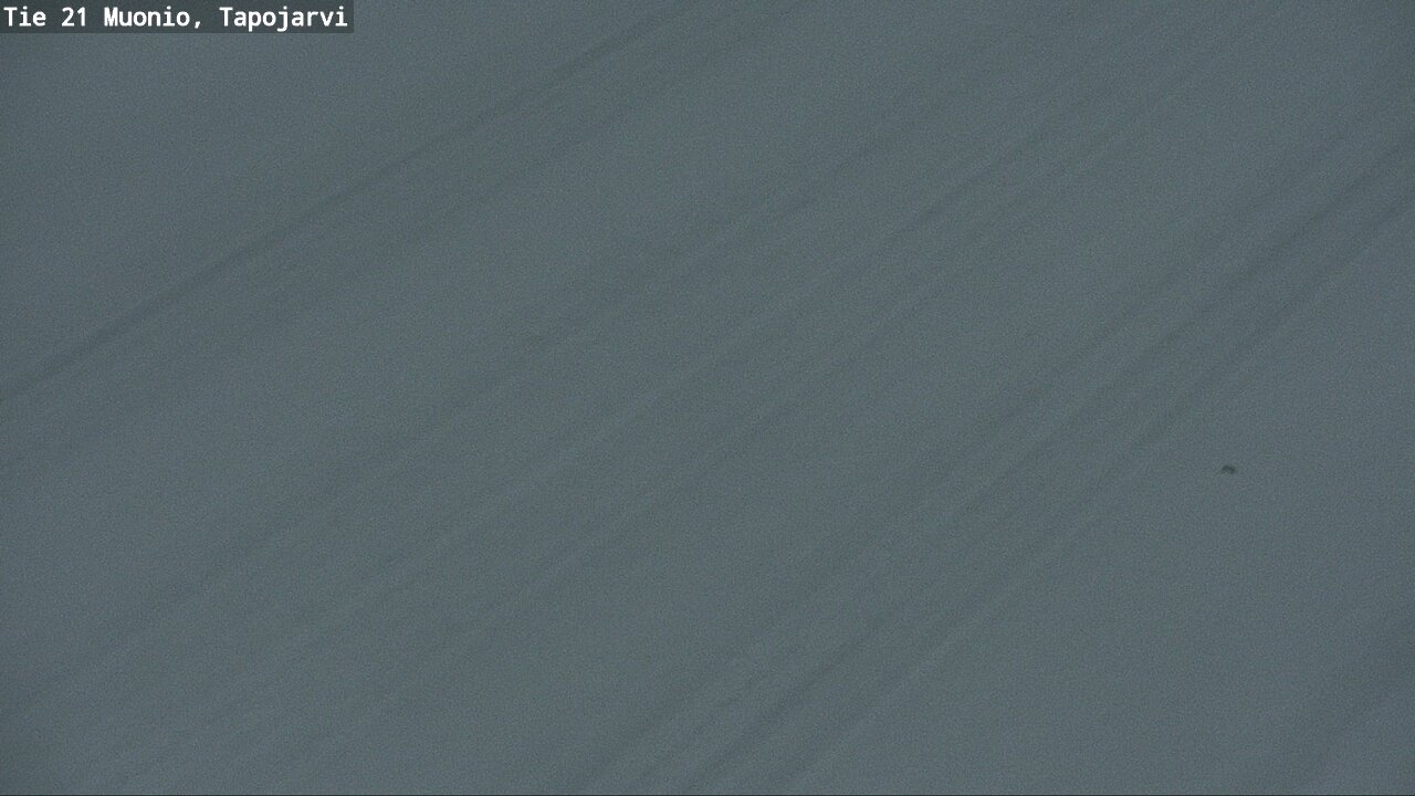 Weather Camera Image Väg 21 Muonio, Tapojärvi, Muonio, Lappi