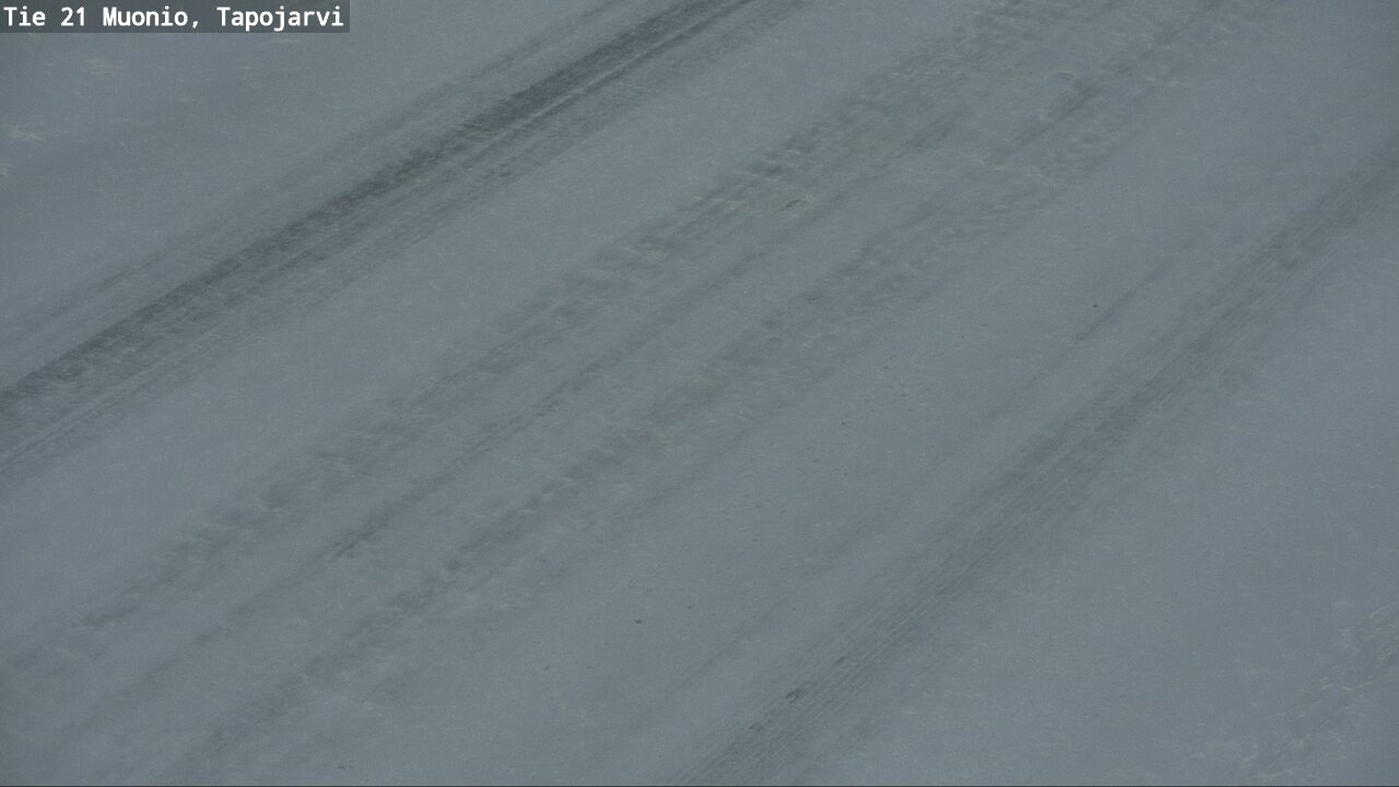 Kelikamerat Kuva Tie 21 Muonio, Tapojärvi, Muonio, Lappi