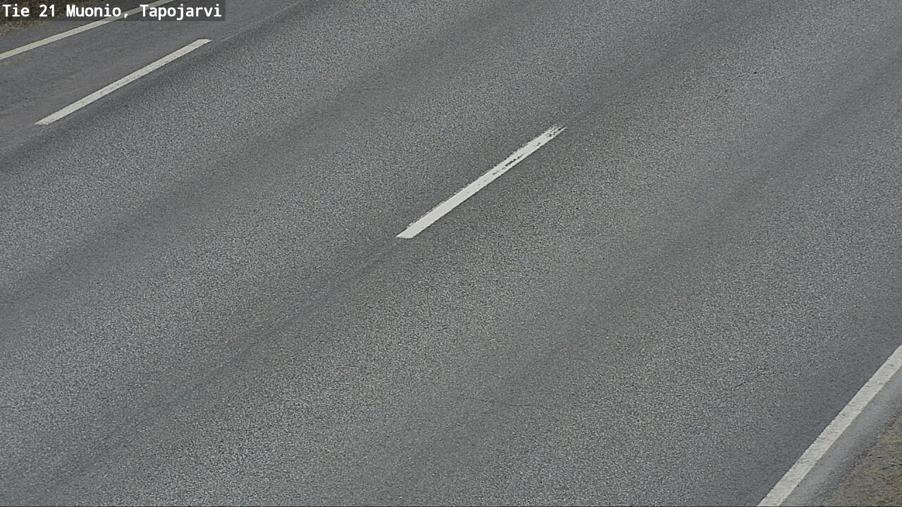 Weather Camera Image Väg 21 Muonio, Tapojärvi, Muonio, Lappi