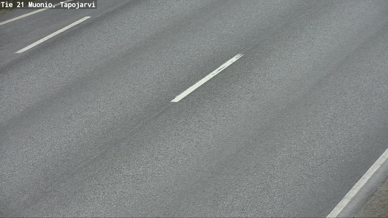 Weather Camera Image Road 21 Muonio, Tapojärvi, Muonio, Lappi