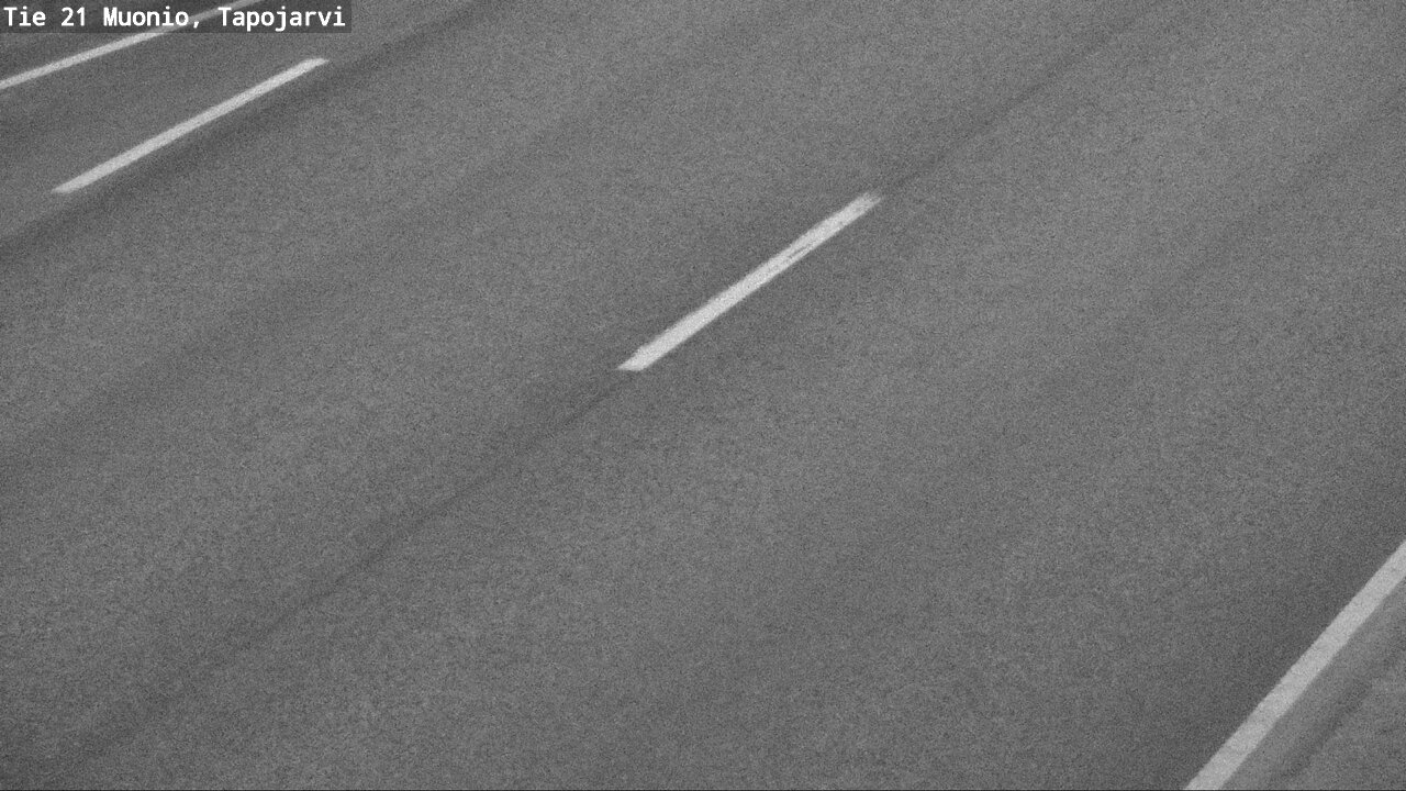 Weather Camera Image Väg 21 Muonio, Tapojärvi, Muonio, Lappi