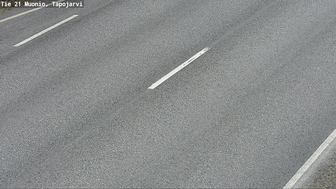 Weather Camera Image Väg 21 Muonio, Tapojärvi, Muonio, Lappi