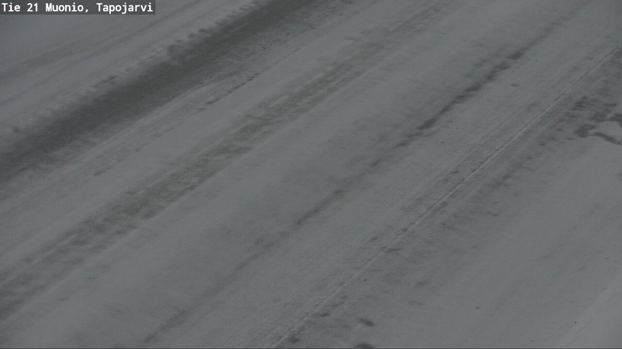 Kelikamerat Kuva Tie 21 Muonio, Tapojärvi, Muonio, Lappi