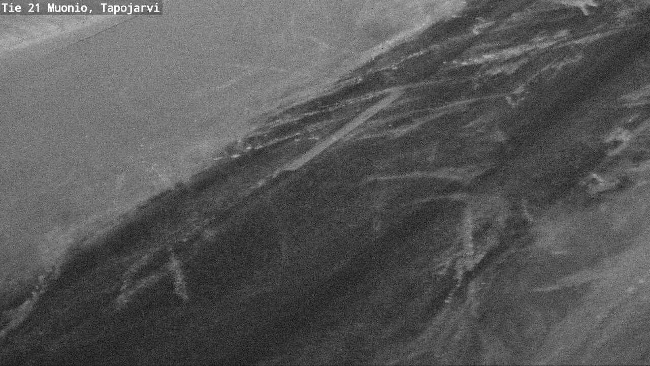 Kelikamerat Kuva Tie 21 Muonio, Tapojärvi, Muonio, Lappi