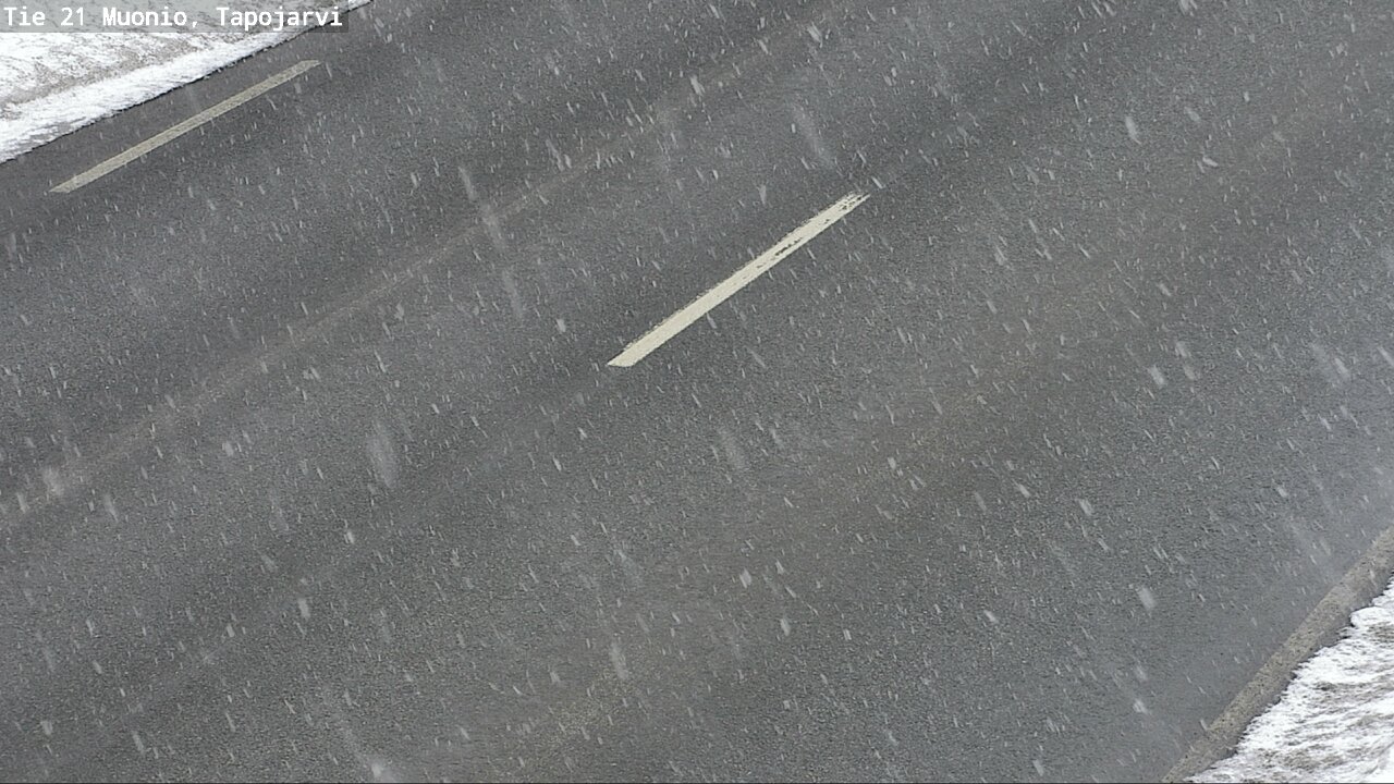 Kelikamerat Kuva Tie 21 Muonio, Tapojärvi, Muonio, Lappi