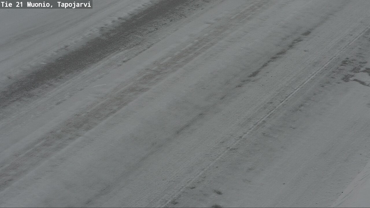 Kelikamerat Kuva Tie 21 Muonio, Tapojärvi, Muonio, Lappi