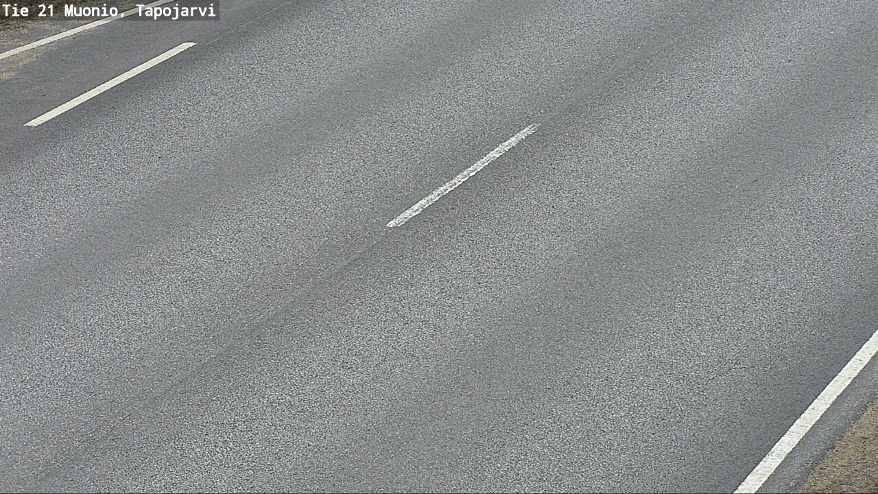 Weather Camera Image Road 21 Muonio, Tapojärvi, Muonio, Lappi