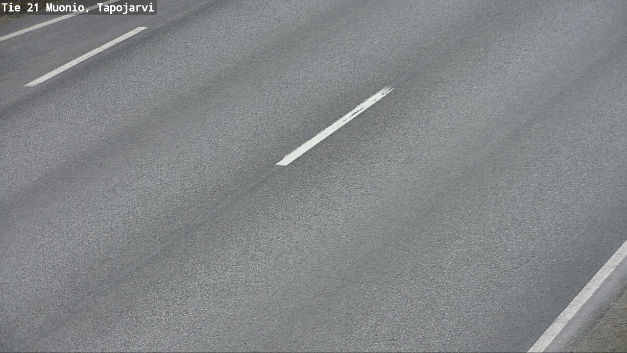 Weather Camera Image Road 21 Muonio, Tapojärvi, Muonio, Lappi