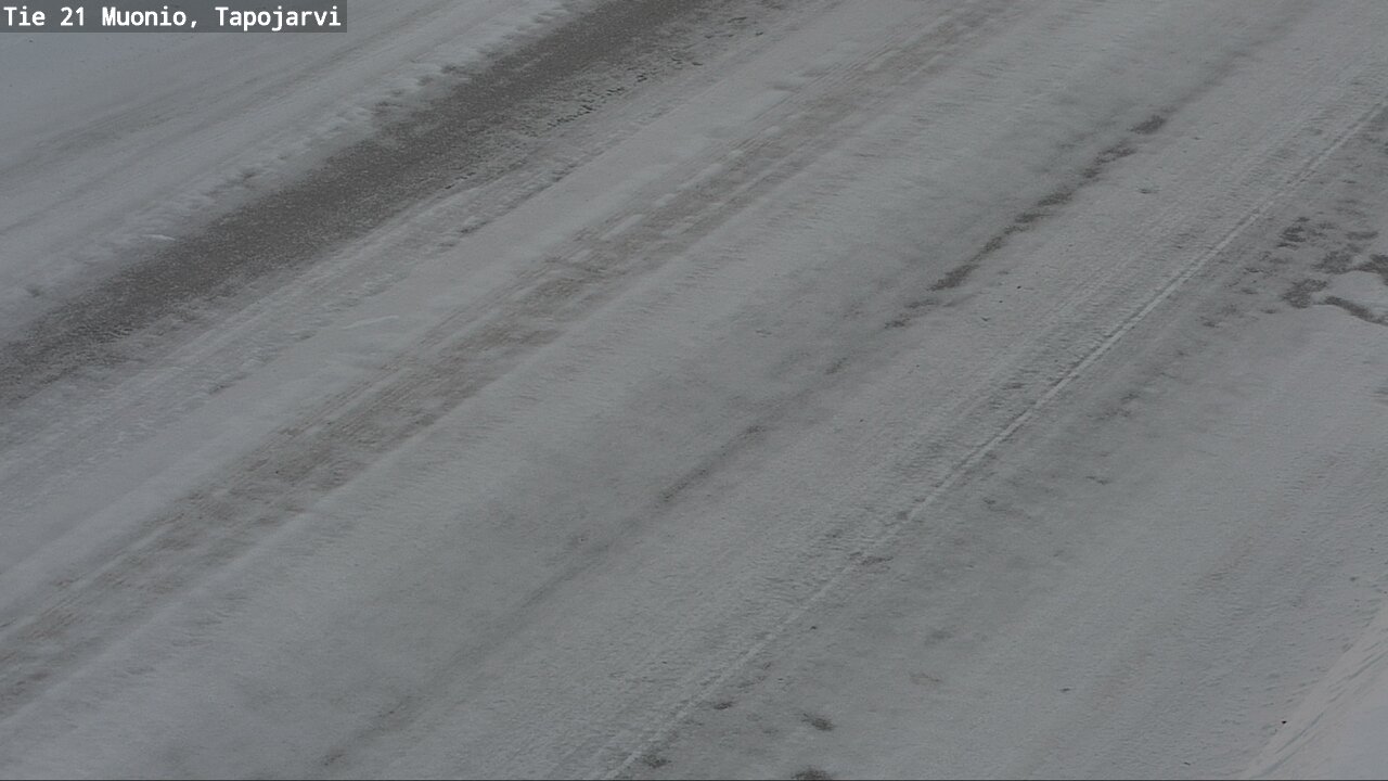 Kelikamerat Kuva Tie 21 Muonio, Tapojärvi, Muonio, Lappi