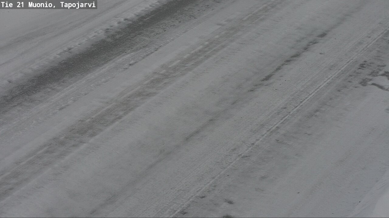 Kelikamerat Kuva Tie 21 Muonio, Tapojärvi, Muonio, Lappi