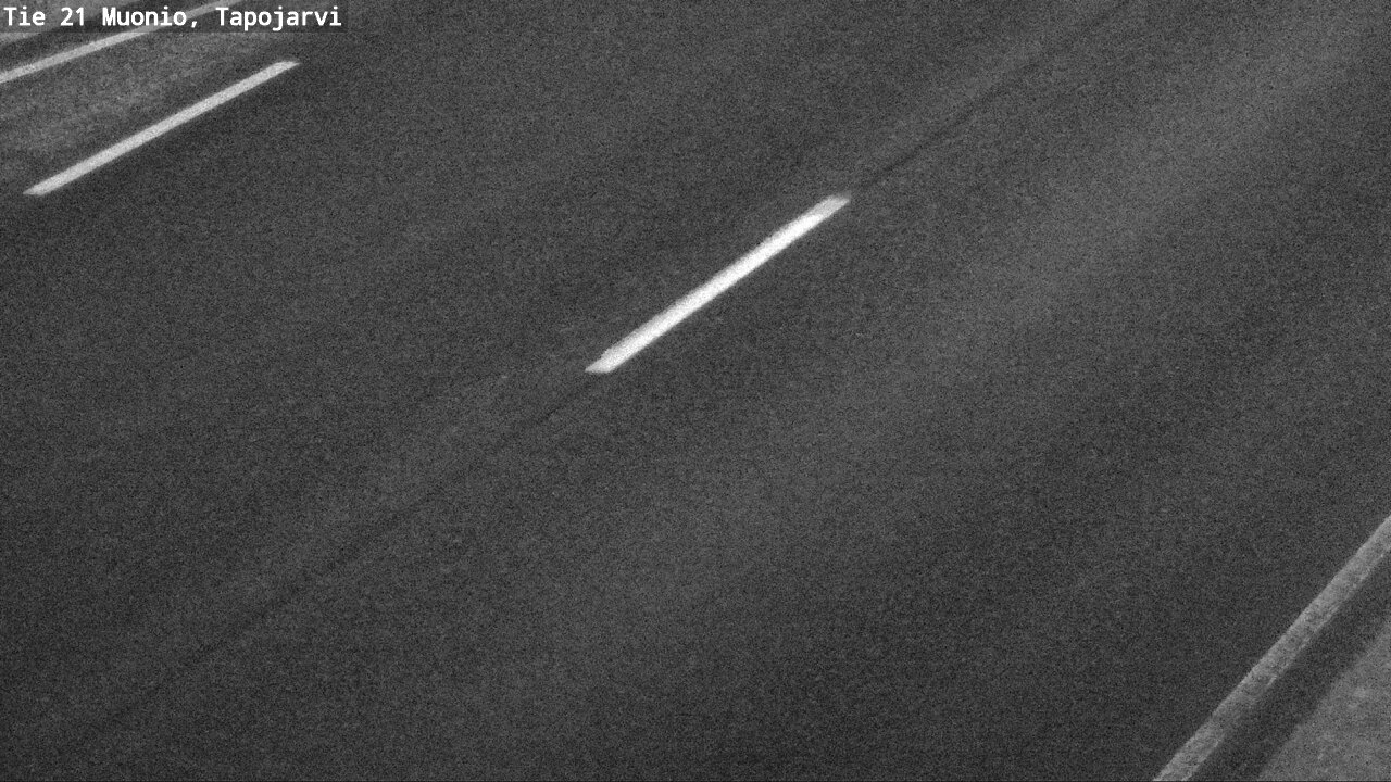 Weather Camera Image Väg 21 Muonio, Tapojärvi, Muonio, Lappi