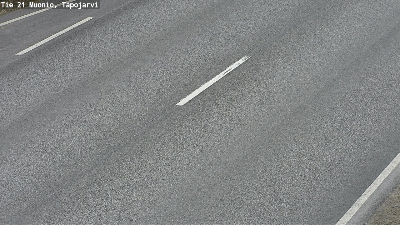 Weather Camera Image Väg 21 Muonio, Tapojärvi, Muonio, Lappi