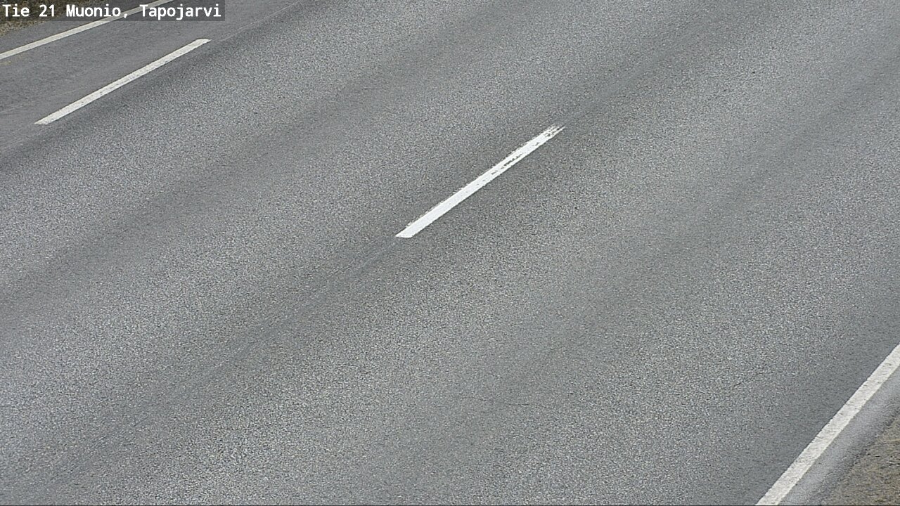 Weather Camera Image Väg 21 Muonio, Tapojärvi, Muonio, Lappi