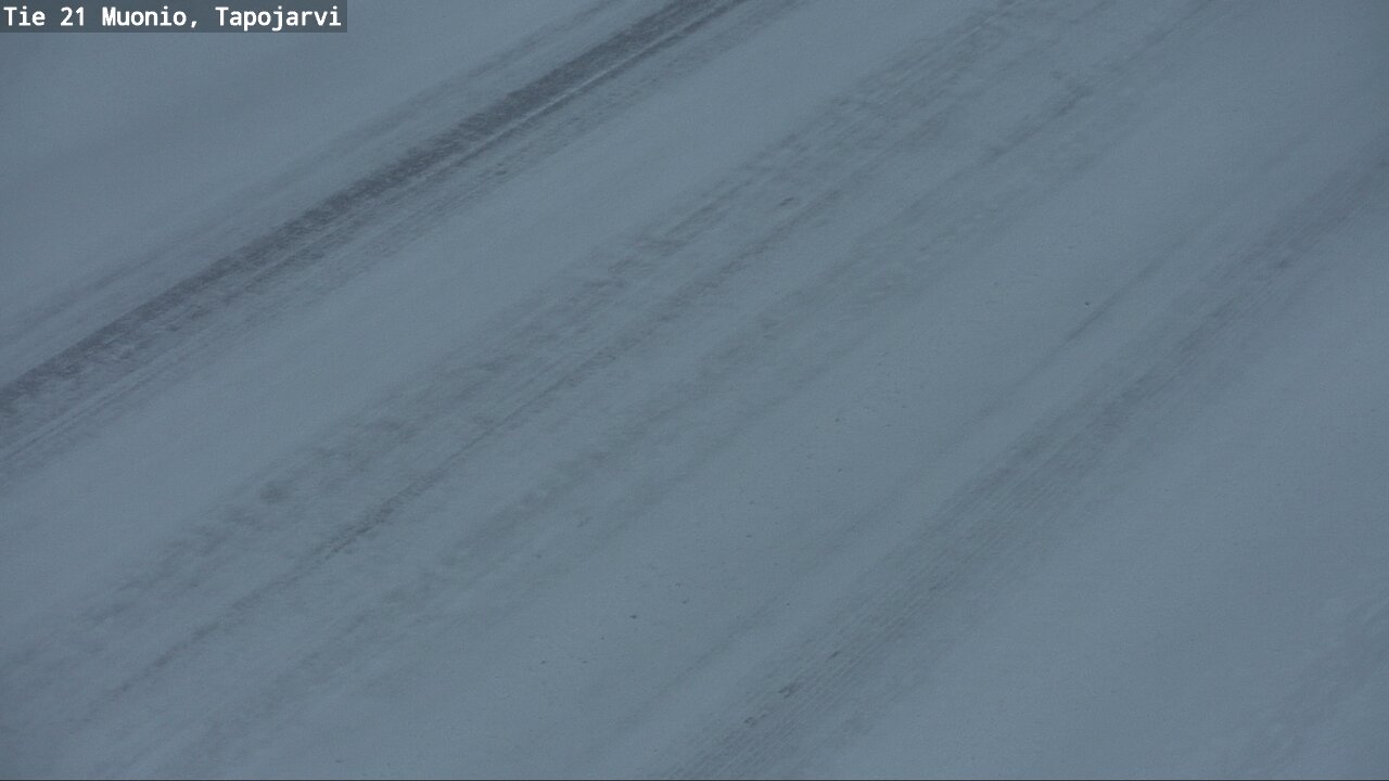 Kelikamerat Kuva Tie 21 Muonio, Tapojärvi, Muonio, Lappi