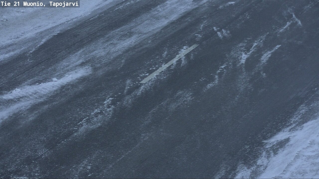 Kelikamerat Kuva Tie 21 Muonio, Tapojärvi, Muonio, Lappi