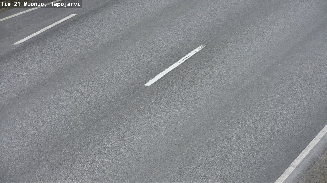 Weather Camera Image Väg 21 Muonio, Tapojärvi, Muonio, Lappi