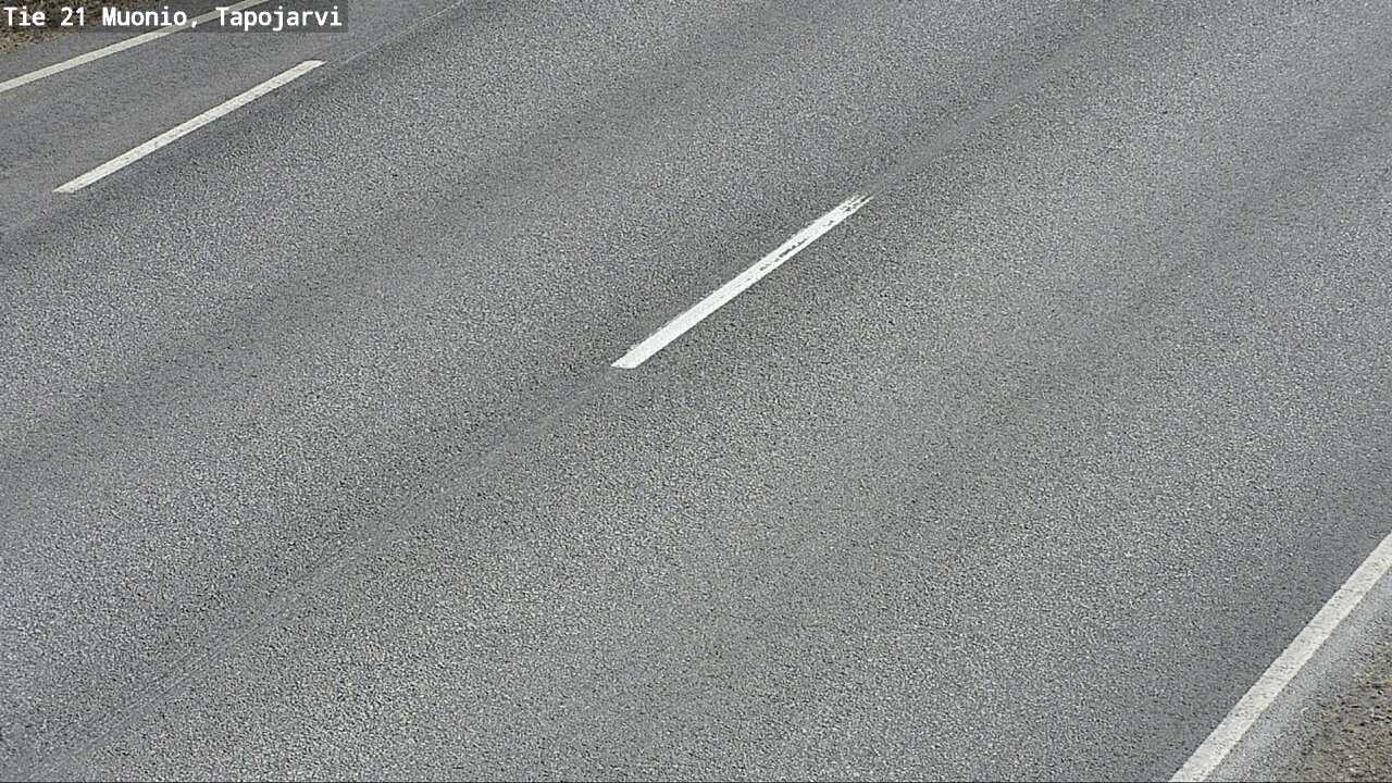 Weather Camera Image Väg 21 Muonio, Tapojärvi, Muonio, Lappi