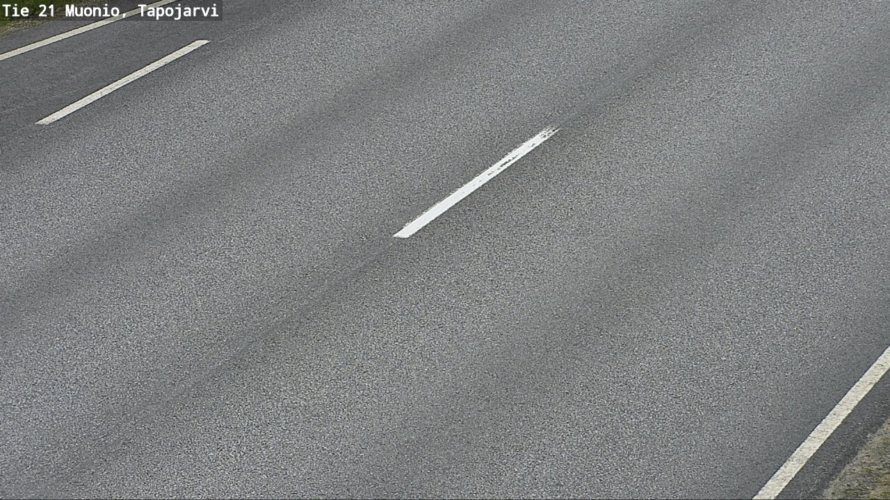 Weather Camera Image Väg 21 Muonio, Tapojärvi, Muonio, Lappi