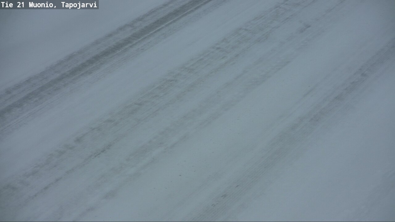 Kelikamerat Kuva Tie 21 Muonio, Tapojärvi, Muonio, Lappi