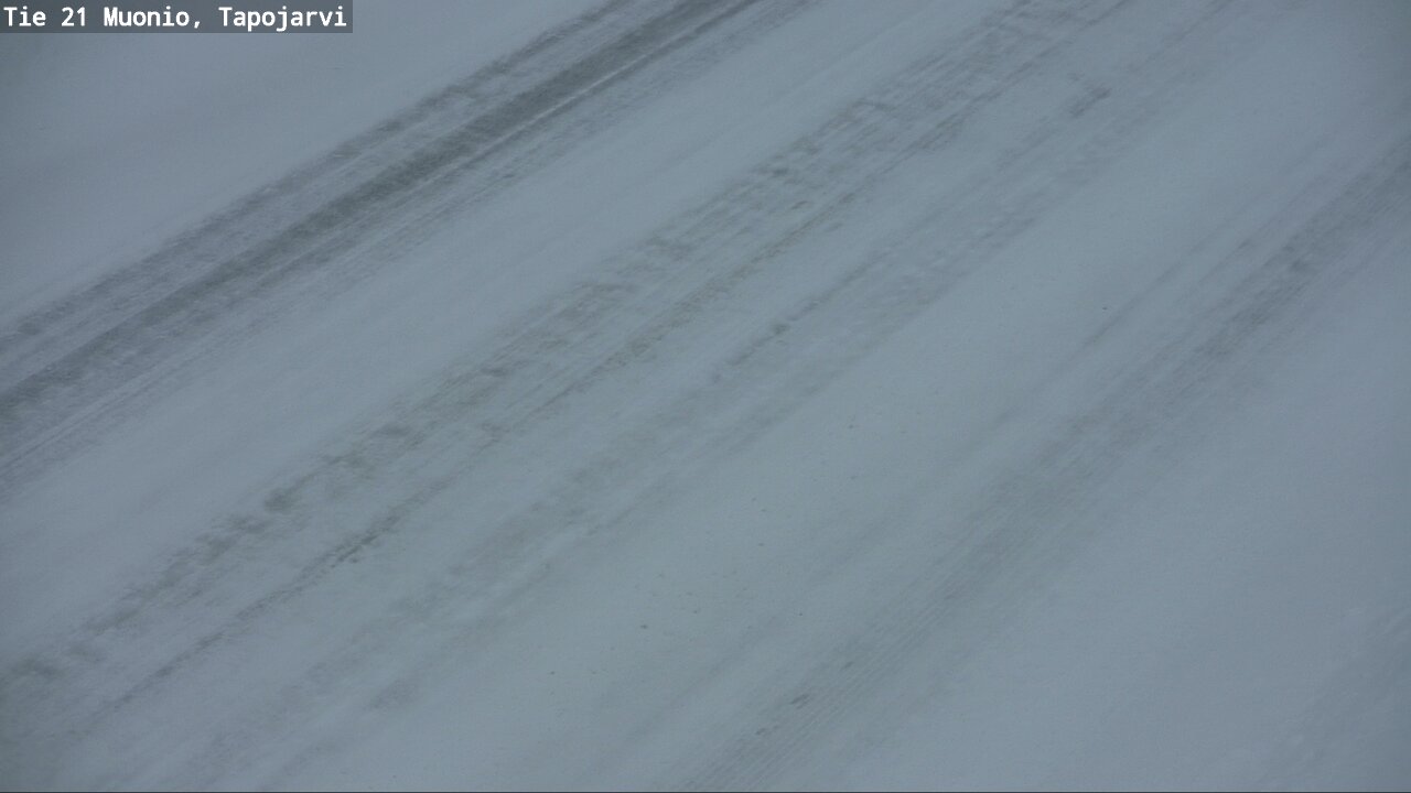 Kelikamerat Kuva Tie 21 Muonio, Tapojärvi, Muonio, Lappi