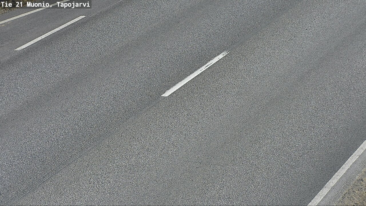Weather Camera Image Väg 21 Muonio, Tapojärvi, Muonio, Lappi