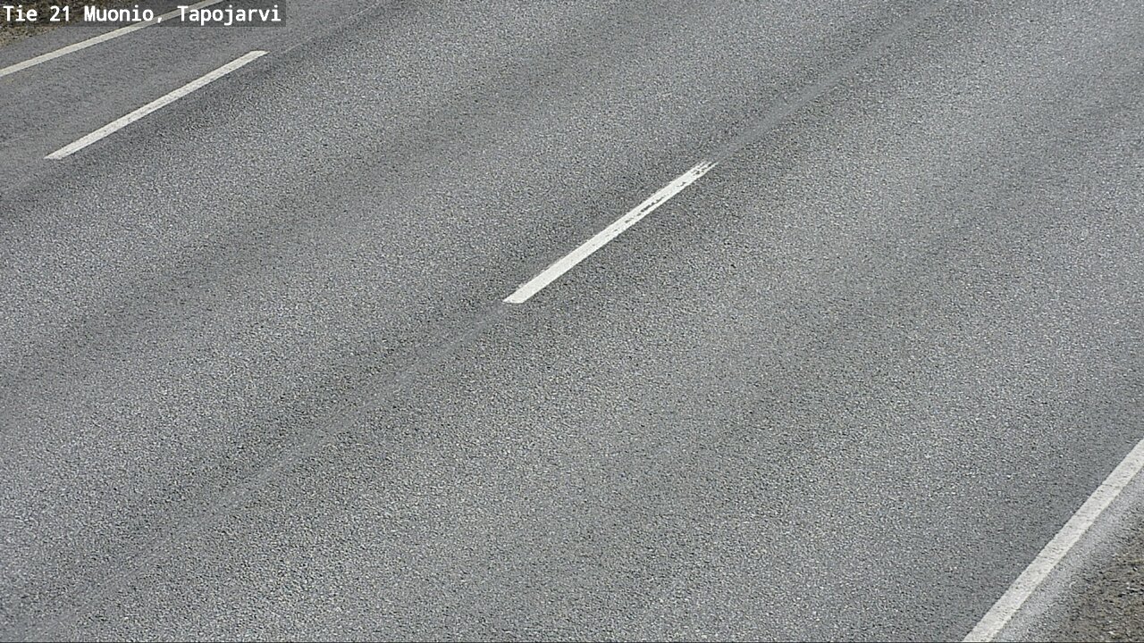 Weather Camera Image Väg 21 Muonio, Tapojärvi, Muonio, Lappi