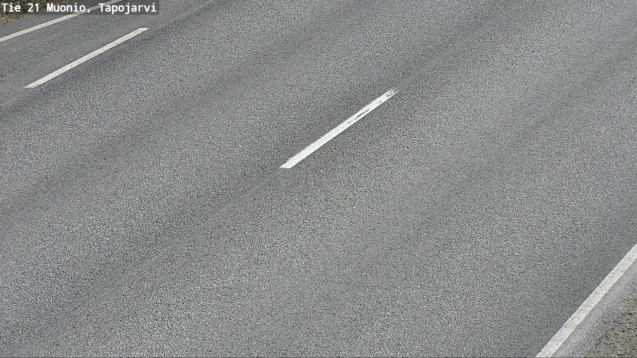 Weather Camera Image Väg 21 Muonio, Tapojärvi, Muonio, Lappi