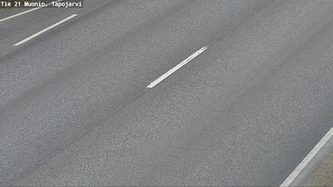 Weather Camera Image Väg 21 Muonio, Tapojärvi, Muonio, Lappi