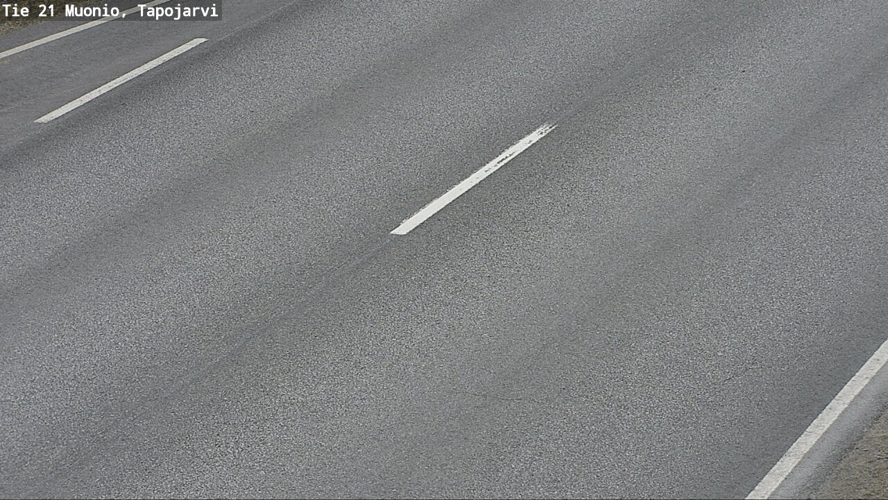 Weather Camera Image Väg 21 Muonio, Tapojärvi, Muonio, Lappi