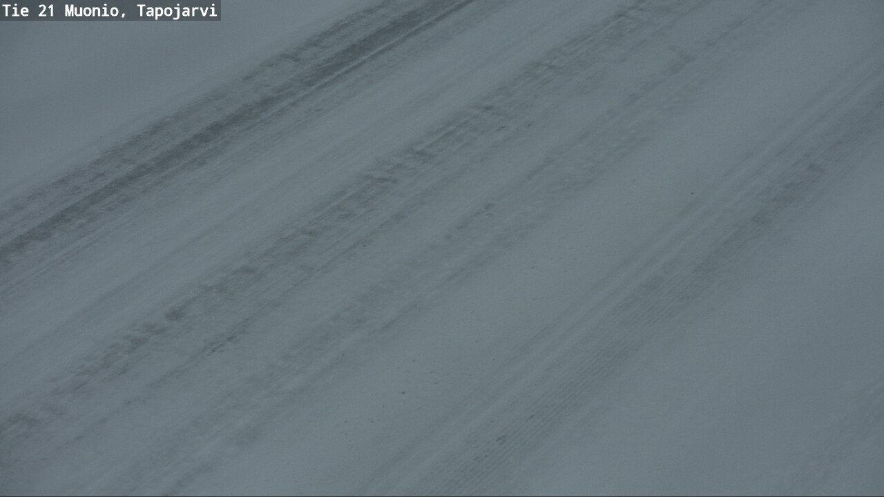 Weather Camera Image Väg 21 Muonio, Tapojärvi, Muonio, Lappi