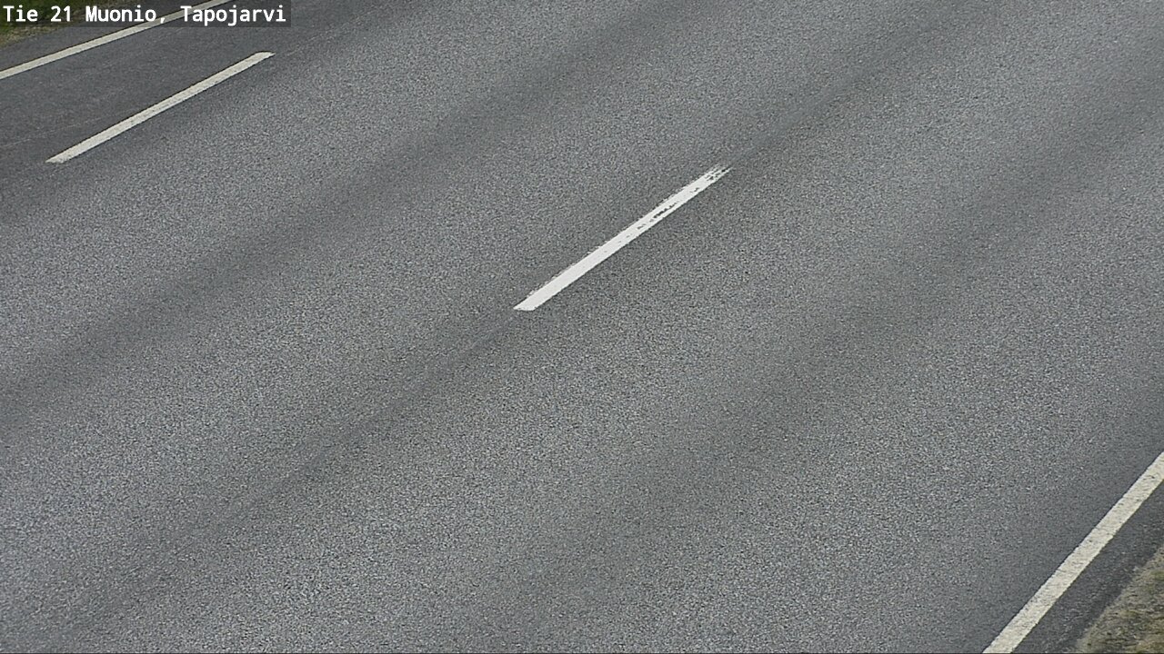 Weather Camera Image Väg 21 Muonio, Tapojärvi, Muonio, Lappi