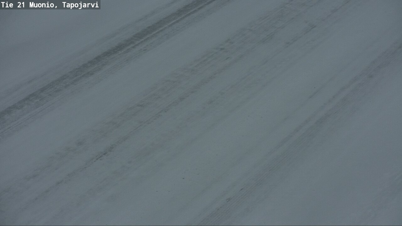 Kelikamerat Kuva Tie 21 Muonio, Tapojärvi, Muonio, Lappi