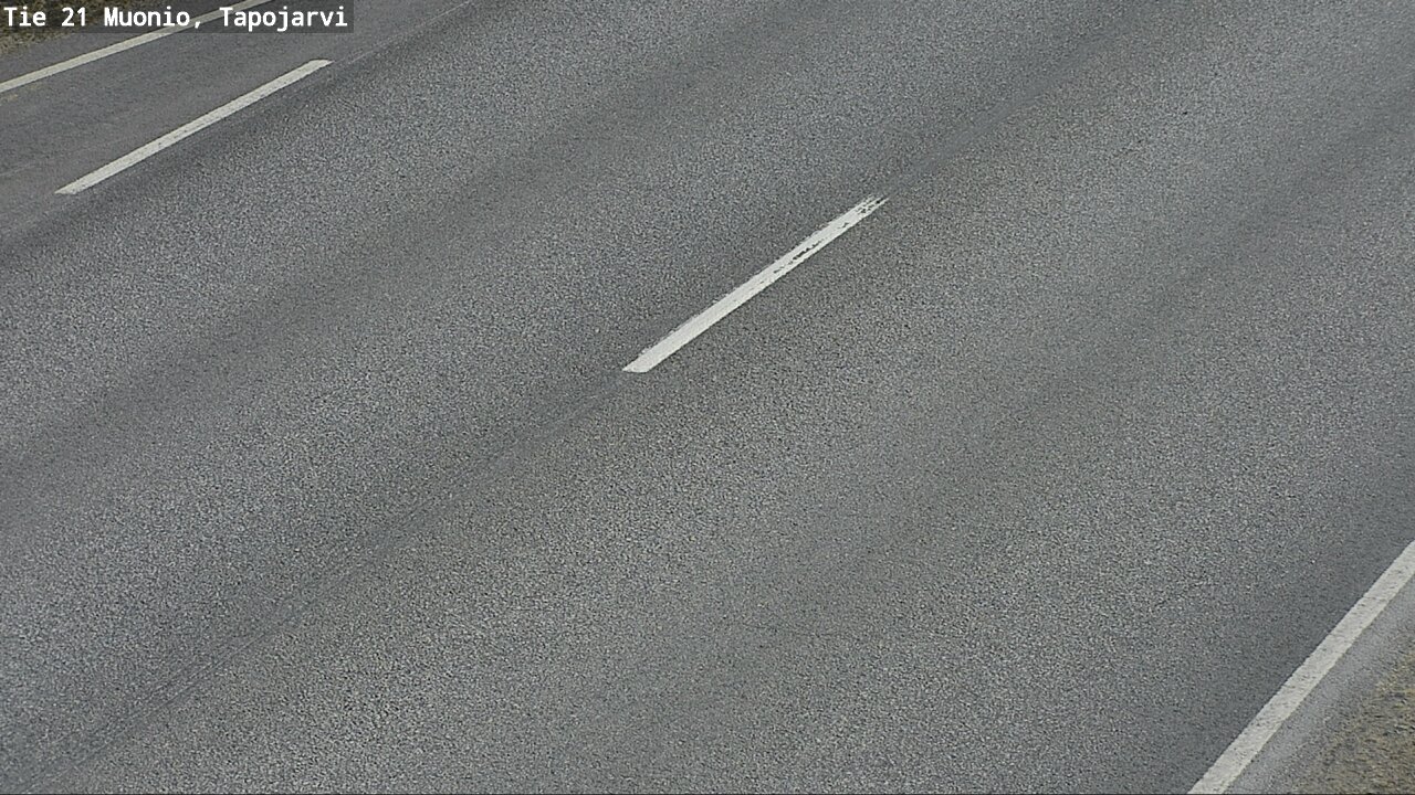 Weather Camera Image Väg 21 Muonio, Tapojärvi, Muonio, Lappi
