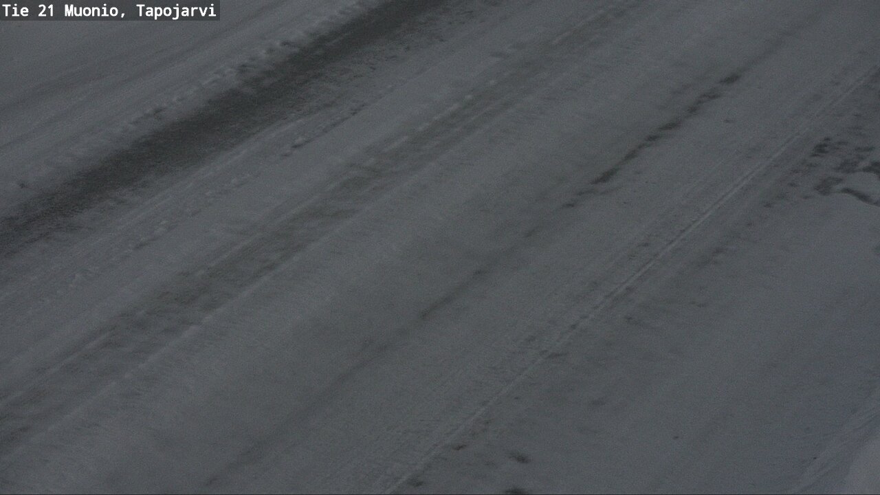 Kelikamerat Kuva Tie 21 Muonio, Tapojärvi, Muonio, Lappi