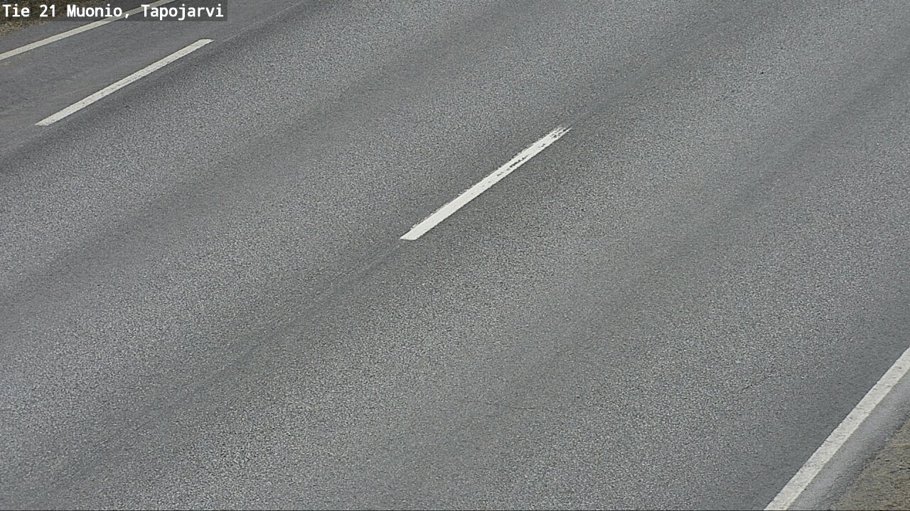 Weather Camera Image Väg 21 Muonio, Tapojärvi, Muonio, Lappi