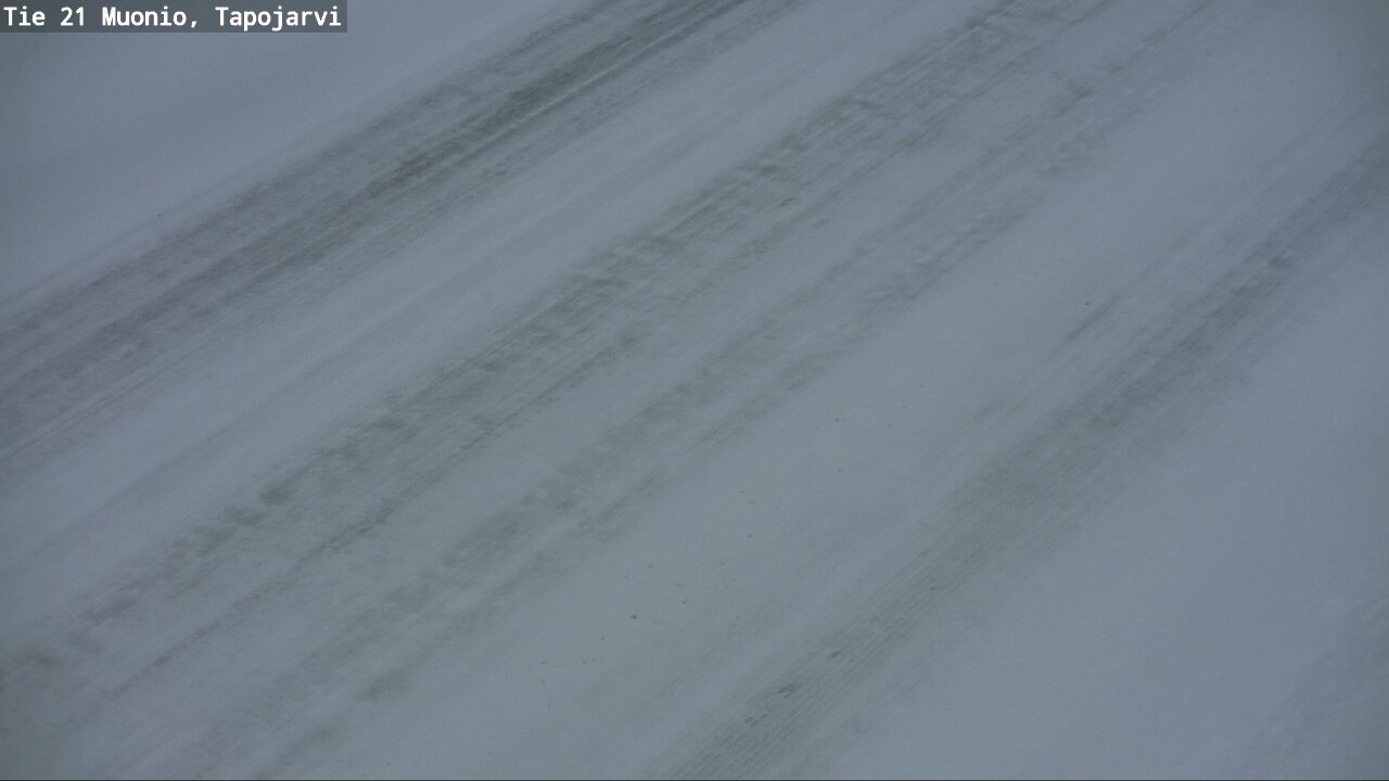 Weather Camera Image Väg 21 Muonio, Tapojärvi, Muonio, Lappi