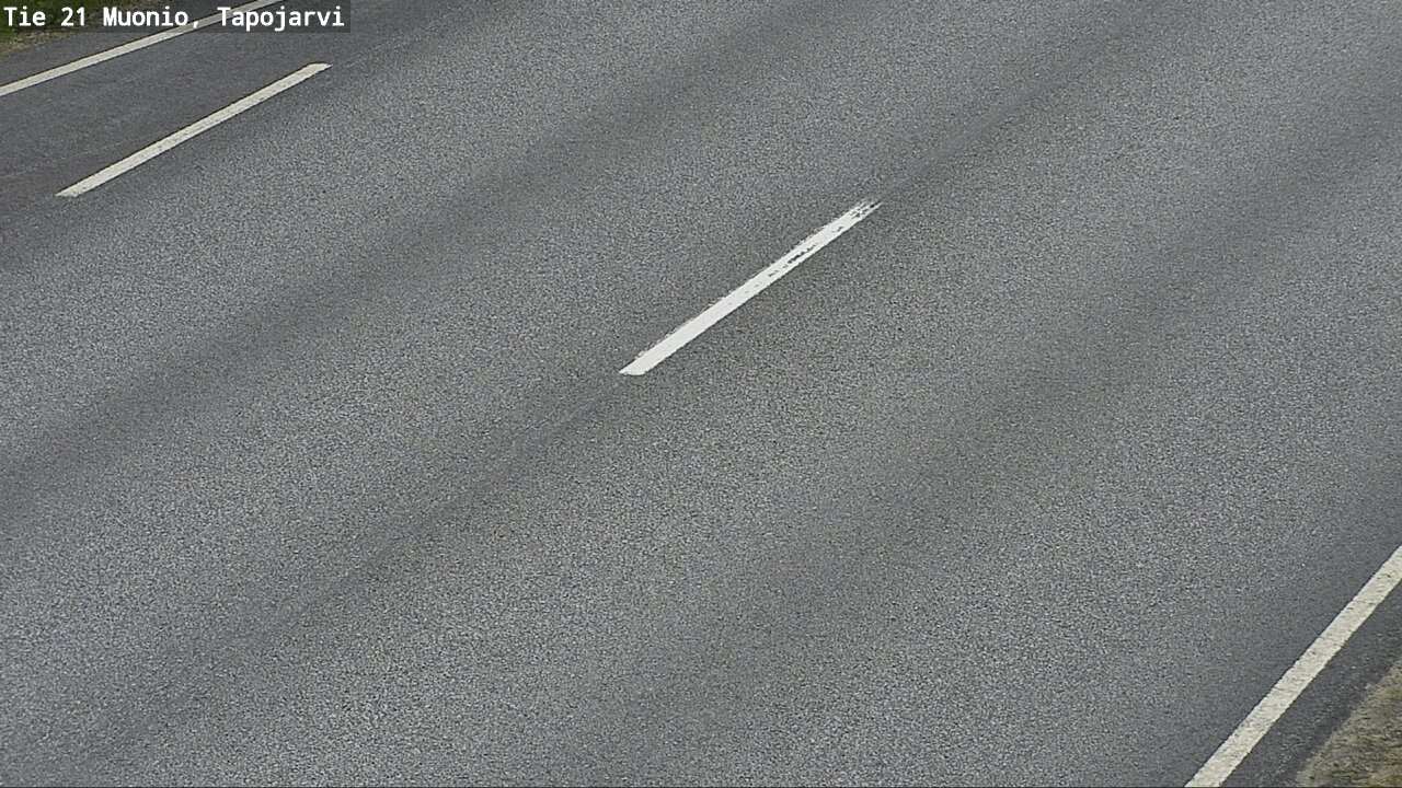 Weather Camera Image Väg 21 Muonio, Tapojärvi, Muonio, Lappi