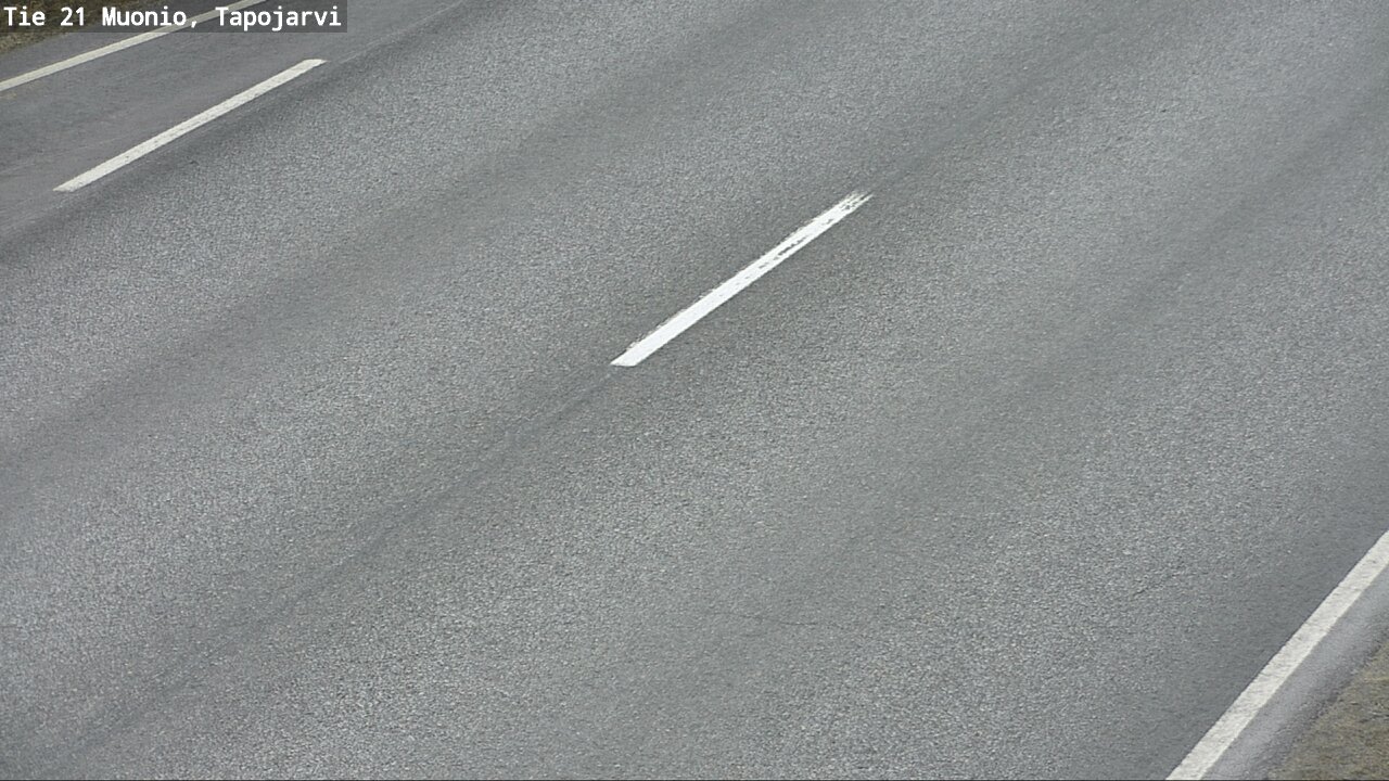 Weather Camera Image Väg 21 Muonio, Tapojärvi, Muonio, Lappi