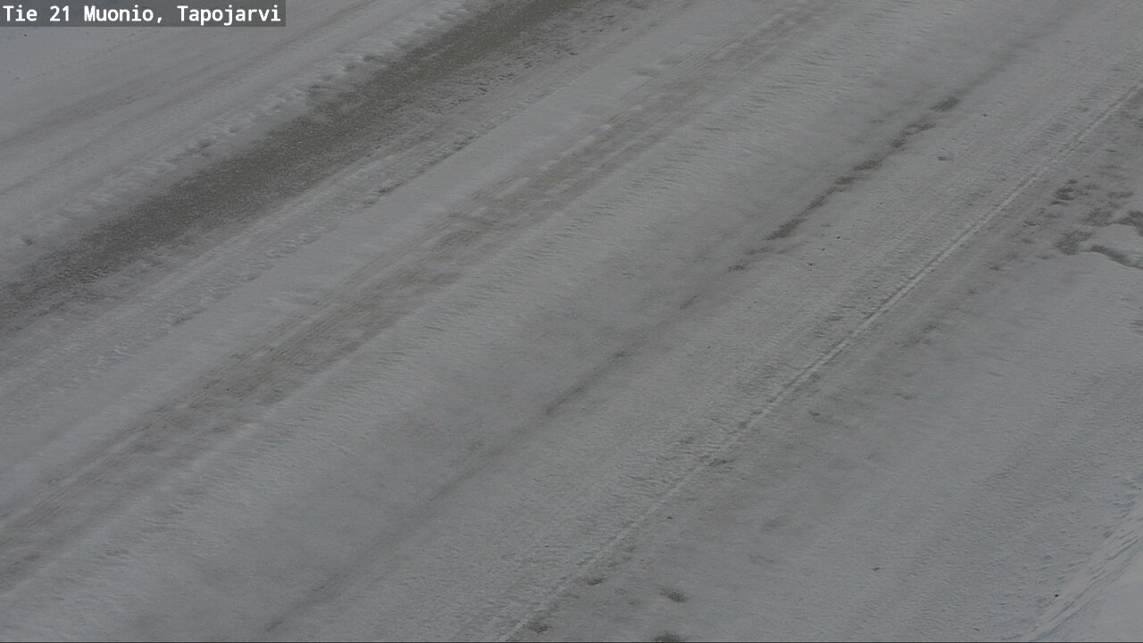 Kelikamerat Kuva Tie 21 Muonio, Tapojärvi, Muonio, Lappi