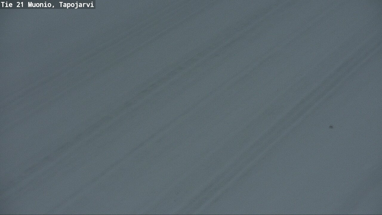 Weather Camera Image Väg 21 Muonio, Tapojärvi, Muonio, Lappi